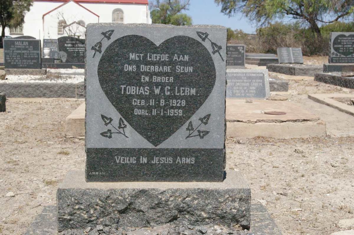 LERM Tobias W.G. 1928-1959
