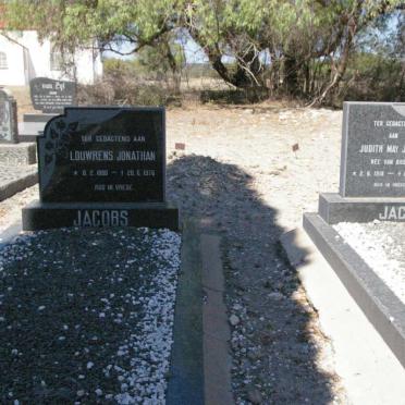 JACOBS Louwrens Jonathan 1890-1976 &amp; Judith May Jacoba VAN BOSCH 1918-1981