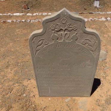 MARITZ Anna J.C. nee LOUW 1863-1909