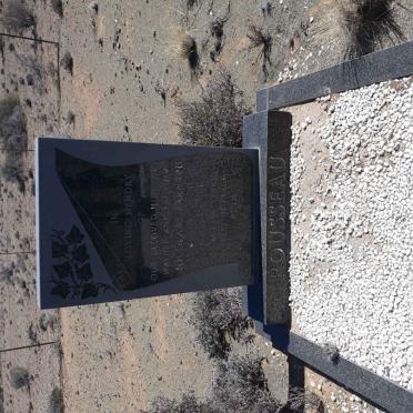 ROUSSEAU Nicolaas Barnard 1947-1986