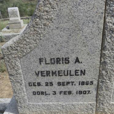 VERMEULEN Floris A. 1865-1907 :: VIVIERS Jacobus H. 1879-1952 &amp; Elizabeth H. VAN WYK formerly VERMEULEN 1876-1963