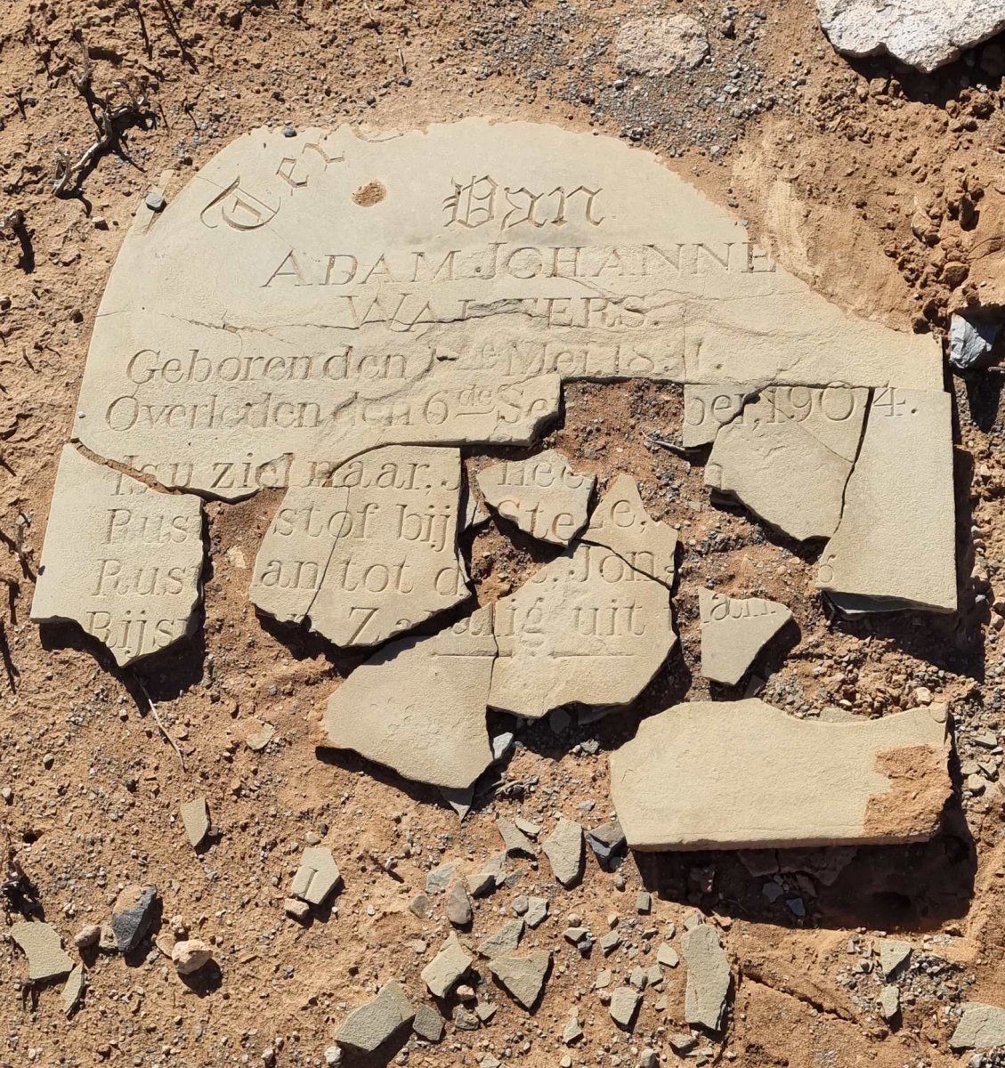 WALTERS Adam Johannes 18?-1904