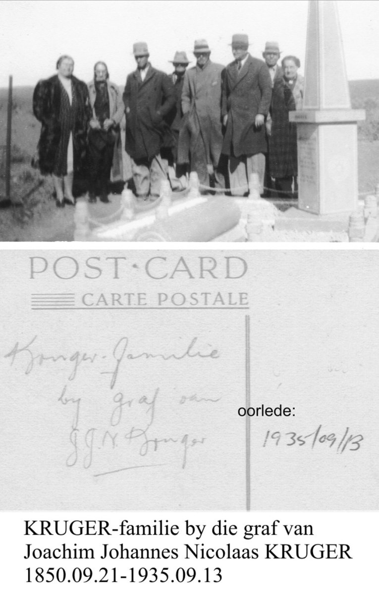 KRUGER Joachim Johannes Nicolaas 1850-1935