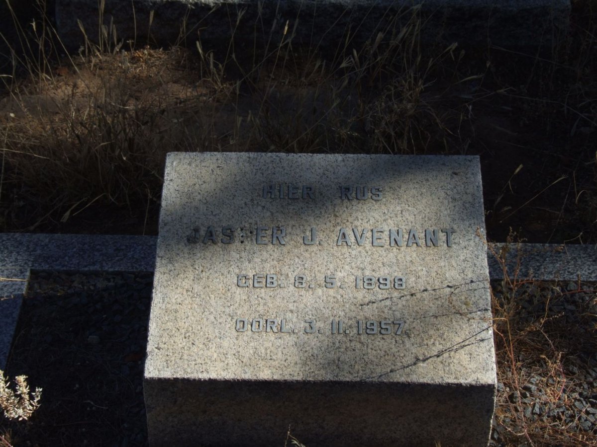 AVENANT Jasper J. 1898-1957