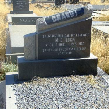 BRANDT M.D. 1912-1976