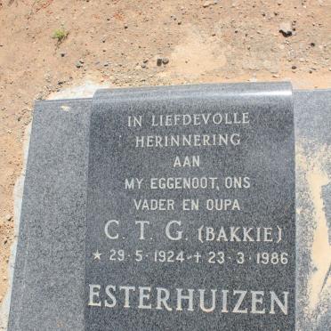 ESTERHUIZEN C.T.G. 1924-1986