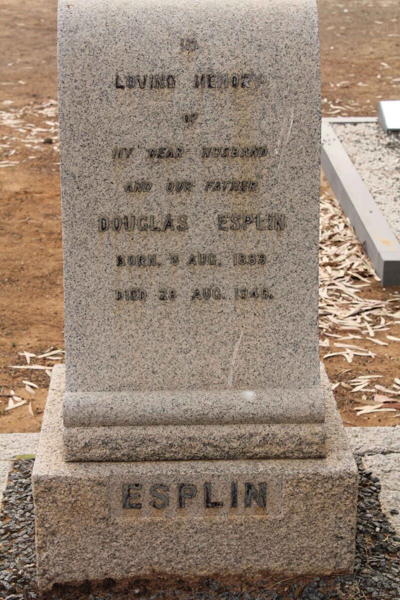 ESPLIN Douglas 1889-1949