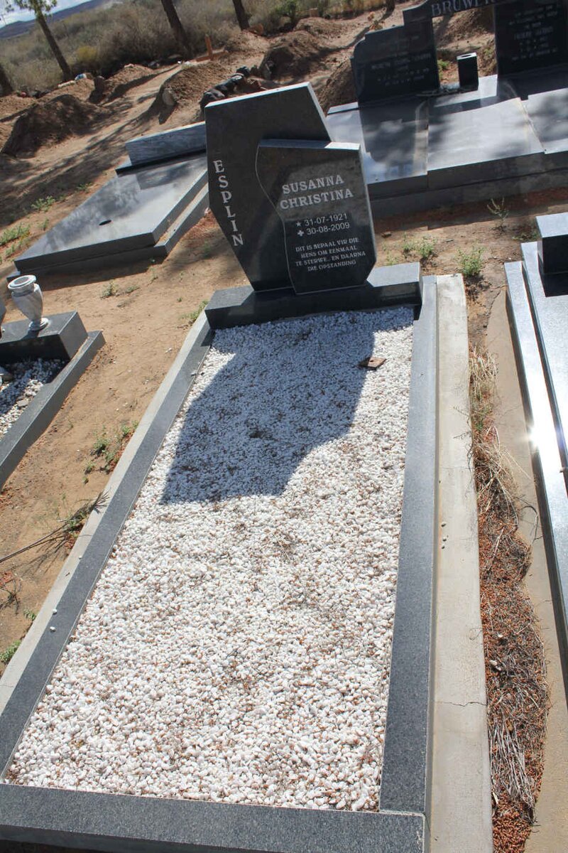 ESPLIN Susanna Christina 1921-2009