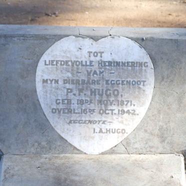 HUGO P.F. 1871-1942