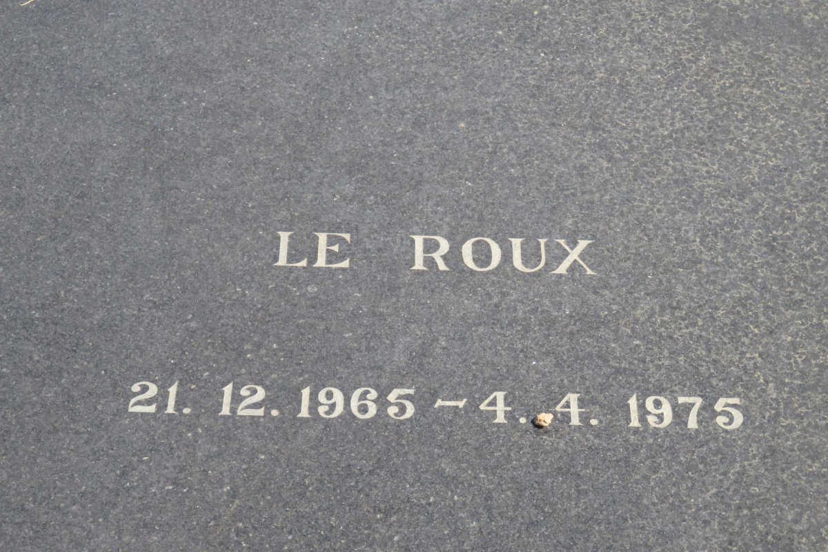 HEERDEN Le Roux, van 1965-1975 :: VAN HEERDEN Gerhardt 1959-1975