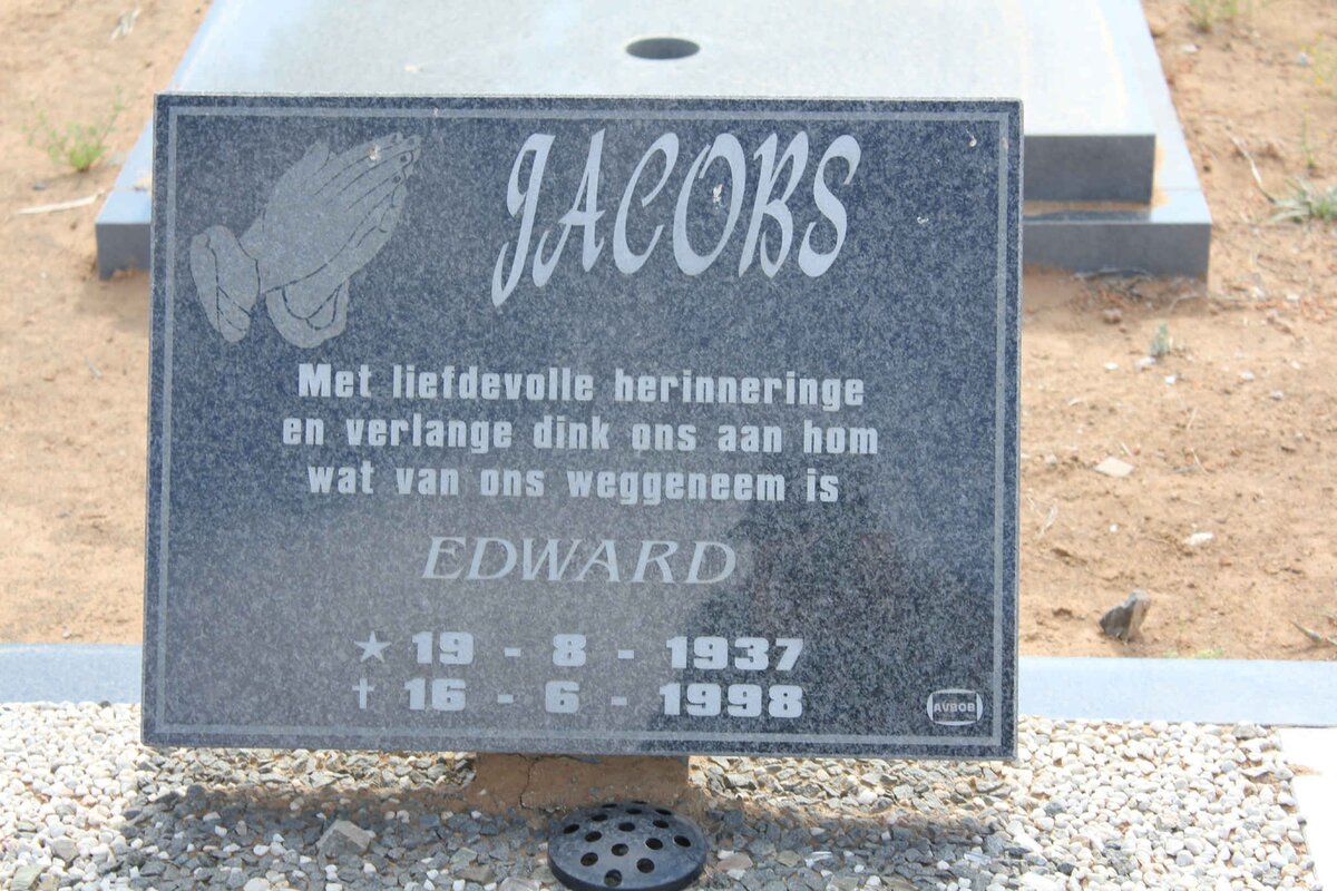 JACOBS Edward 1937-1998