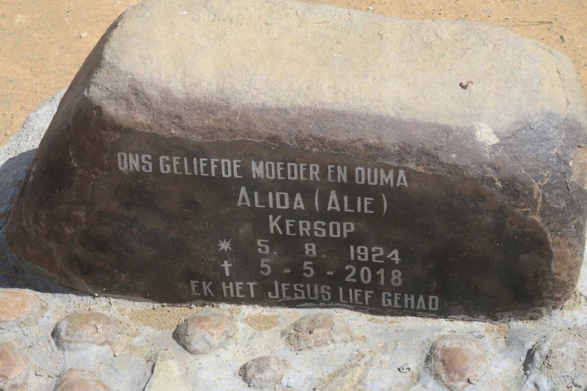 KERSOP Alida 1924-2018