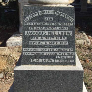 LOUW Jacobus Nel 1865-1917