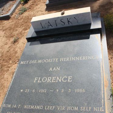 LATSKY Florence 1912-1986
