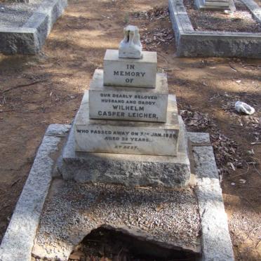 LEICHER Wilhelm Casper -1929