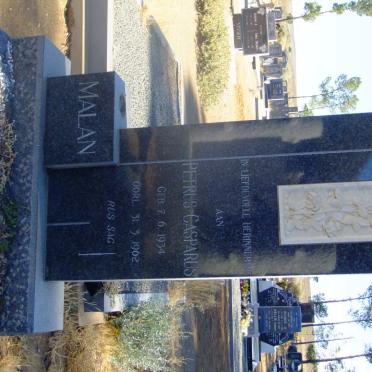 MALAN Petrus Casparus 1934-1962