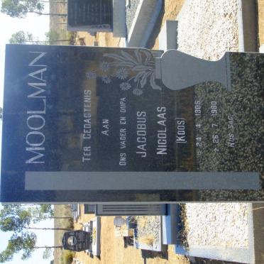 MOOLMAN Jacobus Nicolaas 1906-1980