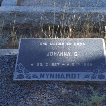 MYNHARDT Johanna C. 1867-1959