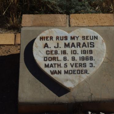 MARAIS A.J. 1919-1968