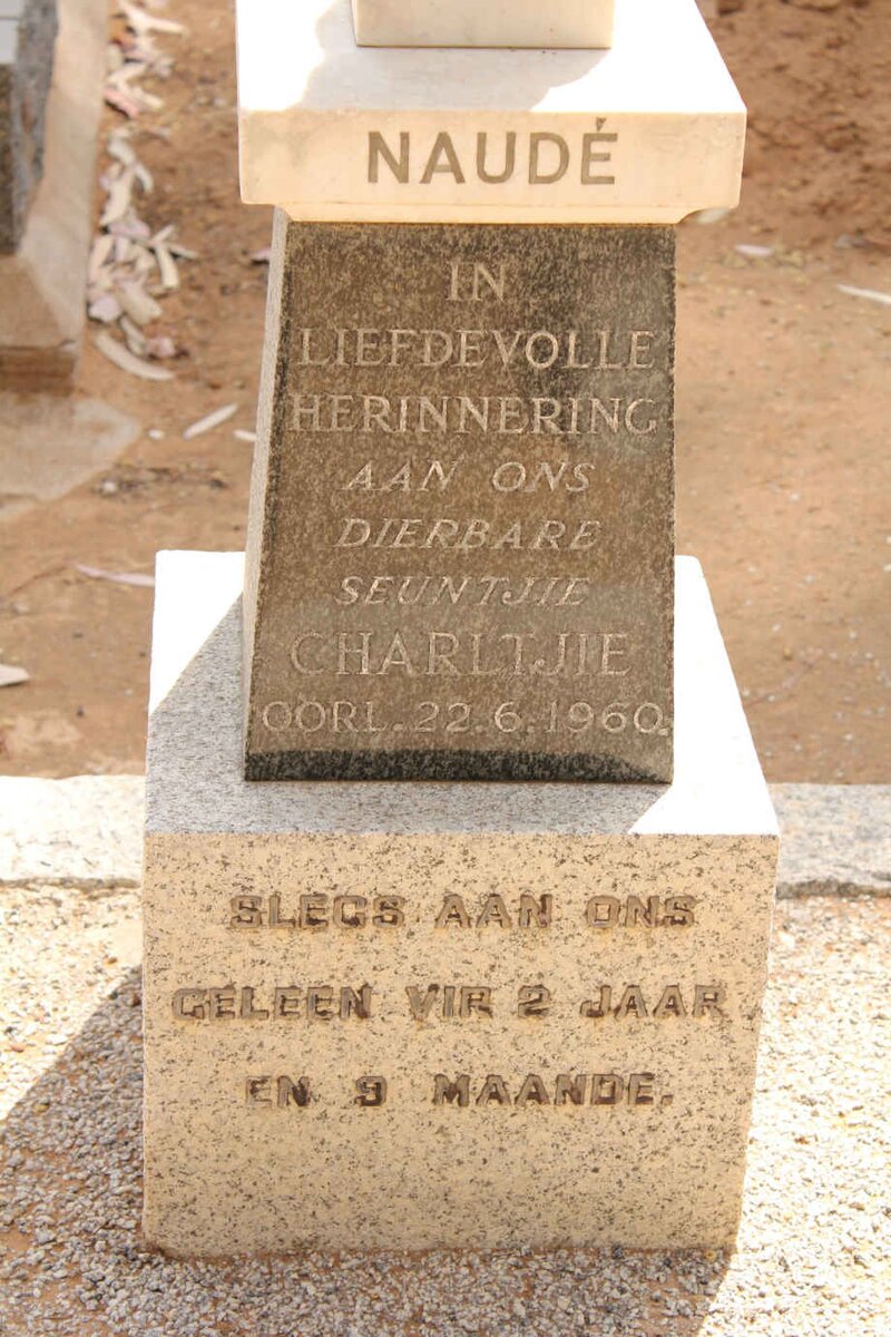 NAUDE Charltjie -1960