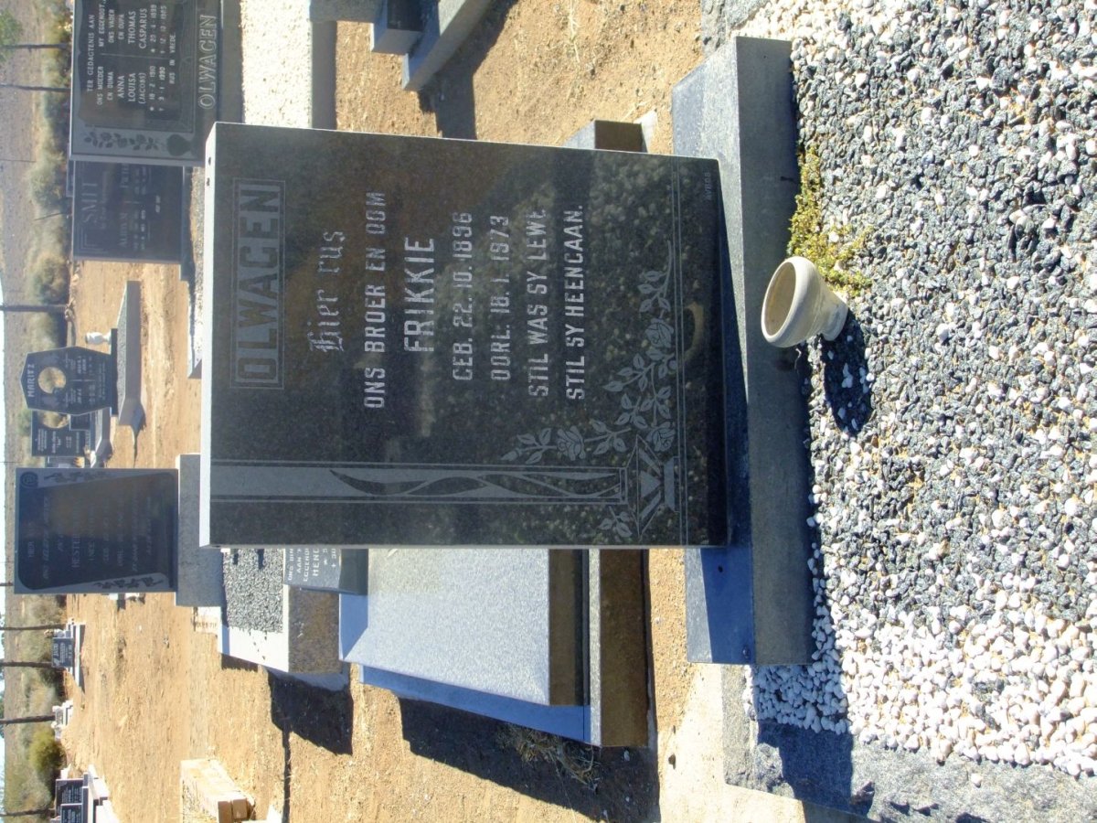 OLWAGEN Frikkie 1896-1973