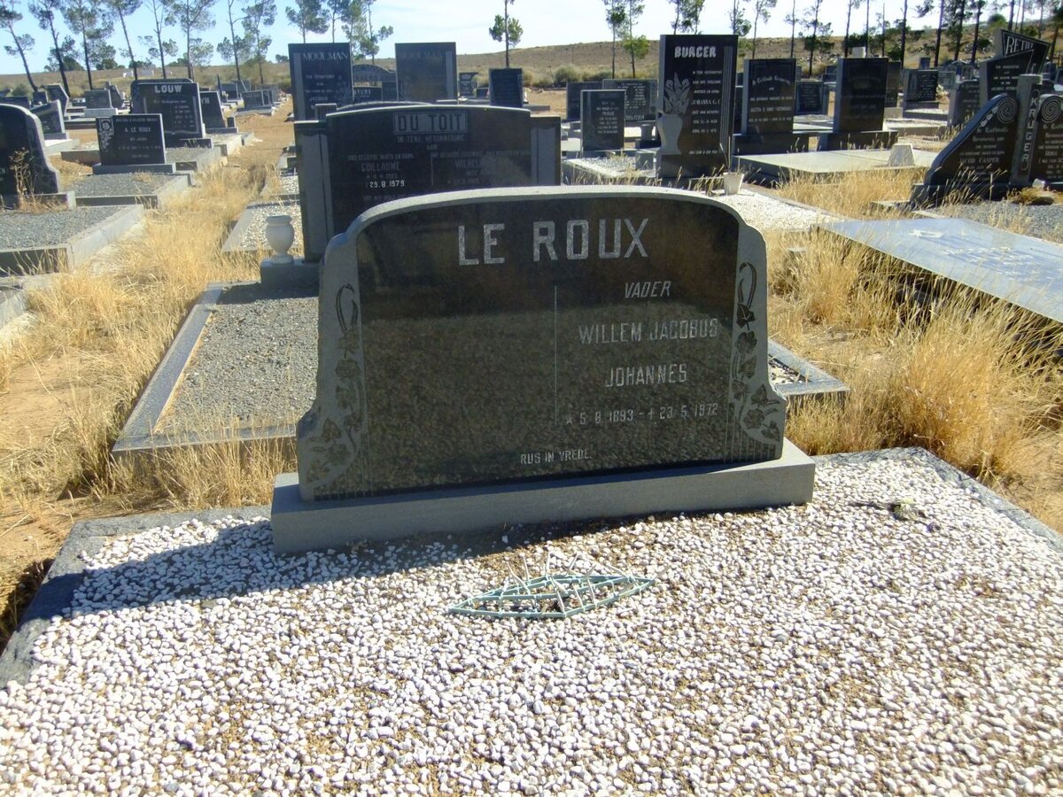 ROUX Willem Jacobus Johannes, le 1893-1972