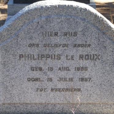 ROUX Philippus, le 1895-1957