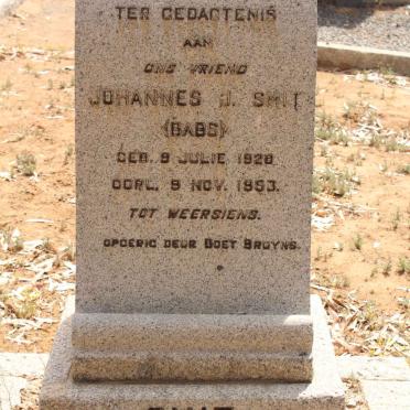 SMIT Johannes J. 1920-1953