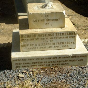 TREMEARNE Richard Hastings -1902