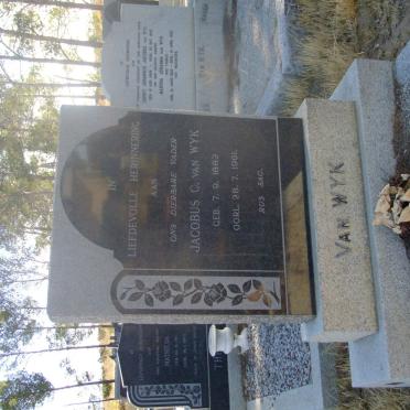 WYK Jacobus C., van 1882-1961