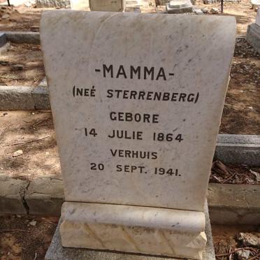 WITT, de nee STERRENBERG 1864-1941