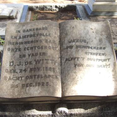 WITT D.J., de 1852-1925