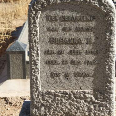 ? Susanna M. 1883-1949