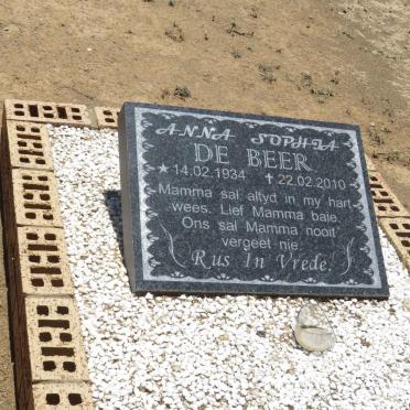 BEER Anna Sophia, de 1934-2010