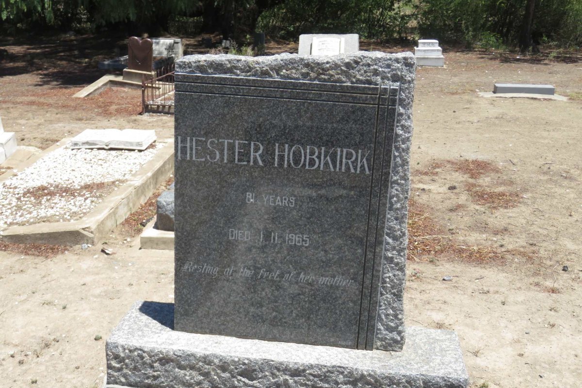 HOBKIRK Hester -1965