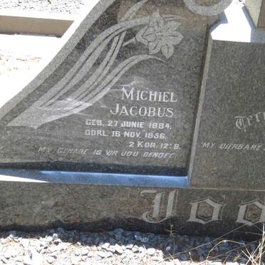 JOOSTE Michiel Jacobus 1884-1956 &amp; Anna Margaritha 1884-1958