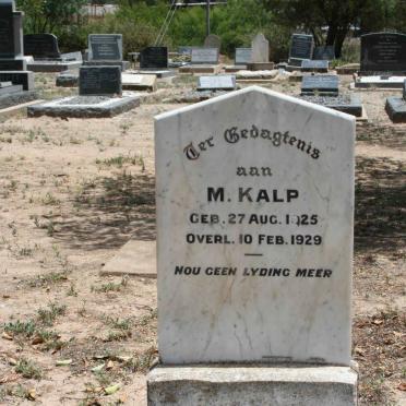 KALP M. 1925-1929