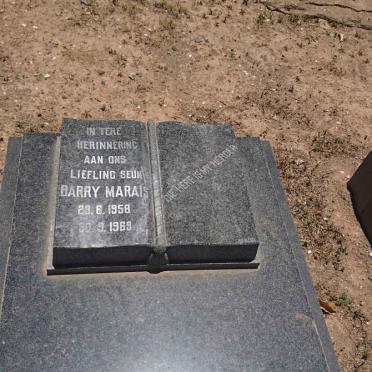 MARAIS Barry 1958-1969