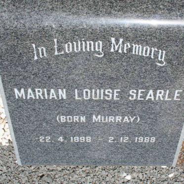 SEARLE Marian Louise nee MURRAY 1898-1988