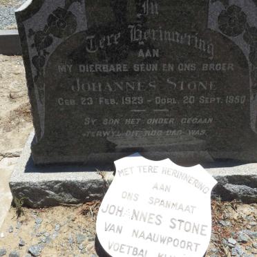 STONE Johannes 1929-1950