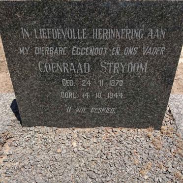 STRYDOM Coenraad 1870-1944