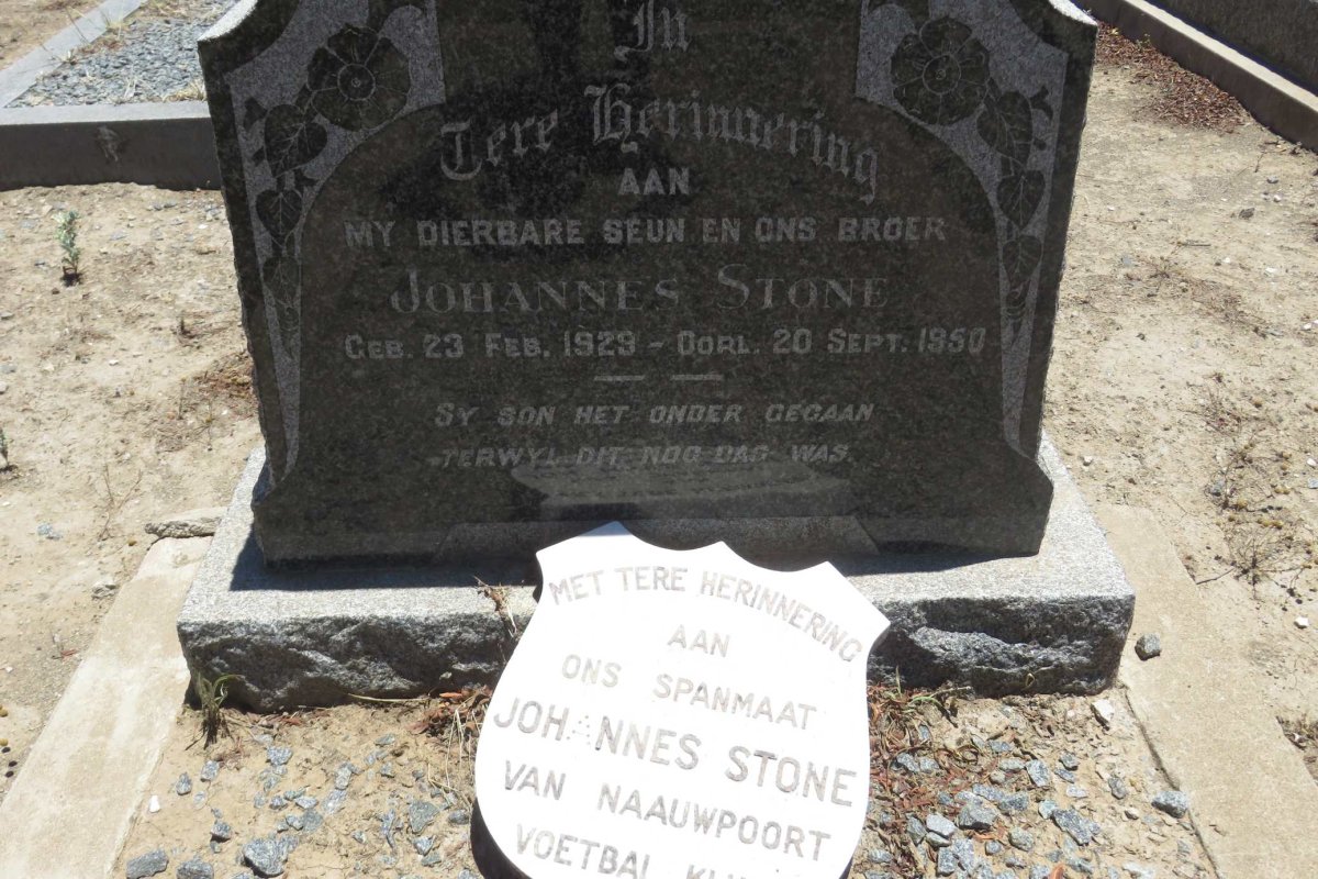 STONE Johannes 1929-1950