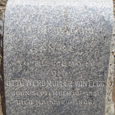 ELGG Otto, WERDMULLER VON 1851-1906