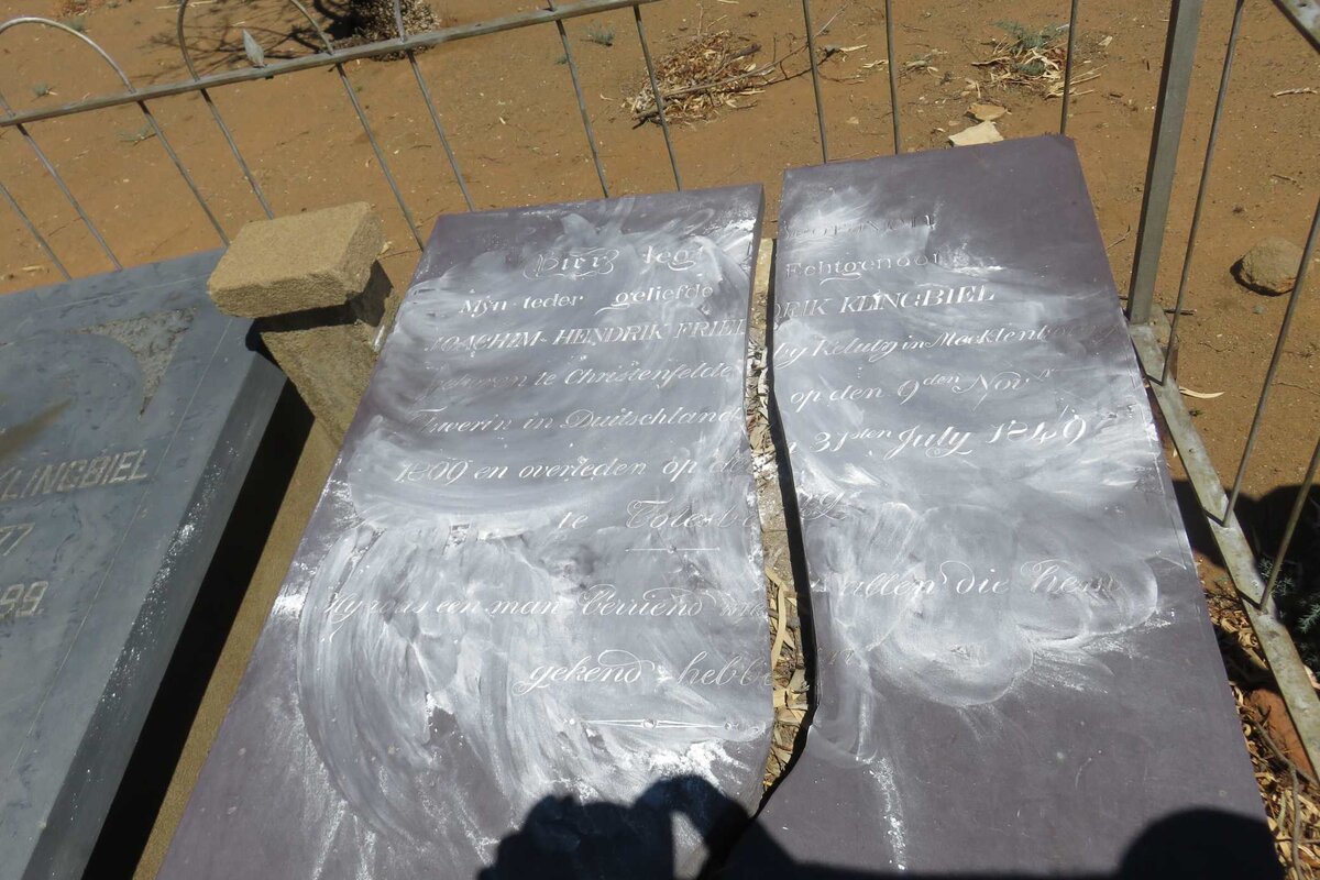 KLINGBIEL Joachim Hendrik Friedrik 1809-1849