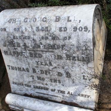 BELL John George 1845-1909 :: BELL Marion Bedford :: BELL Thomas Bedford