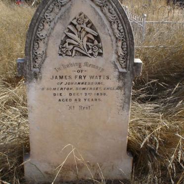 WATTS James Fry -1898