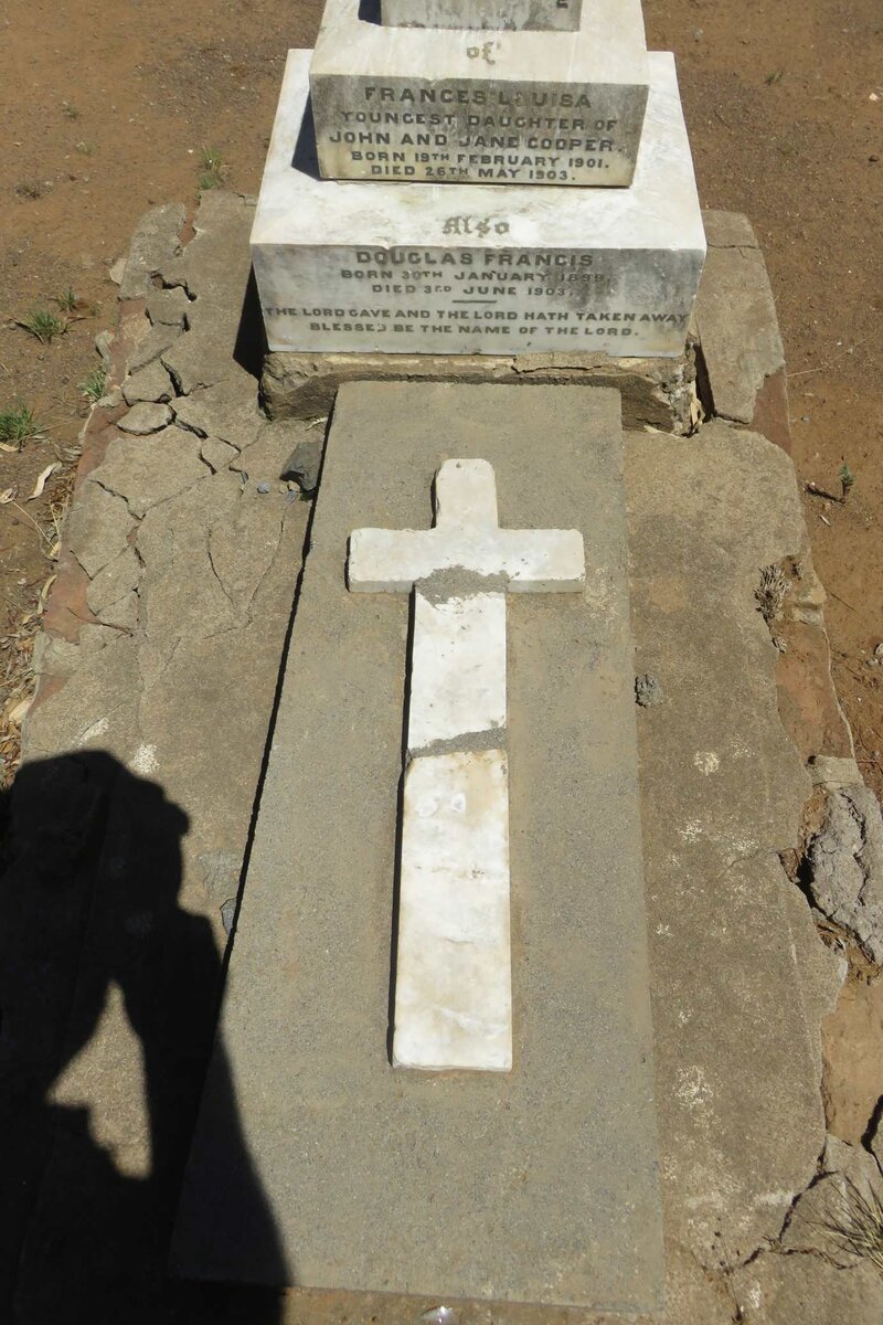 COOPER Frances Louisa 1901-1903 :: COOPER Douglas Francis 1899-1903