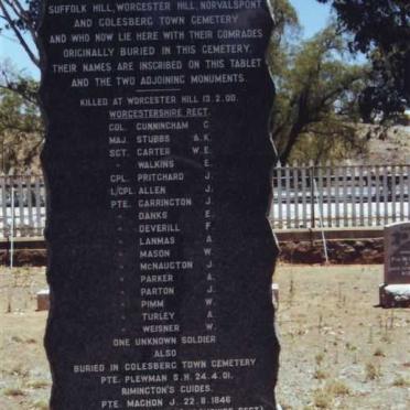 5. Anglo Boer War - British soldiers re-interred