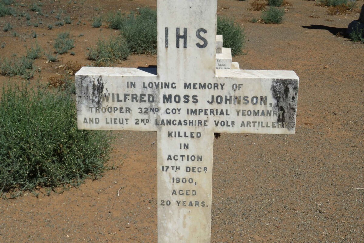 JOHNSON Wilfred Moss -1900