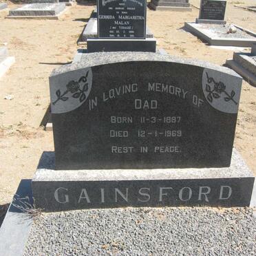 GAINSFORD Richard 1887-1969